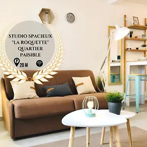 Appartamento Sérénité-la Roquette-rue Très Calme Francia